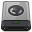 Grey Server B Icon 32x32 png